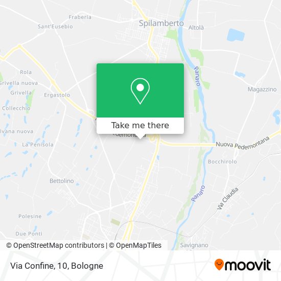 Via Confine, 10 map