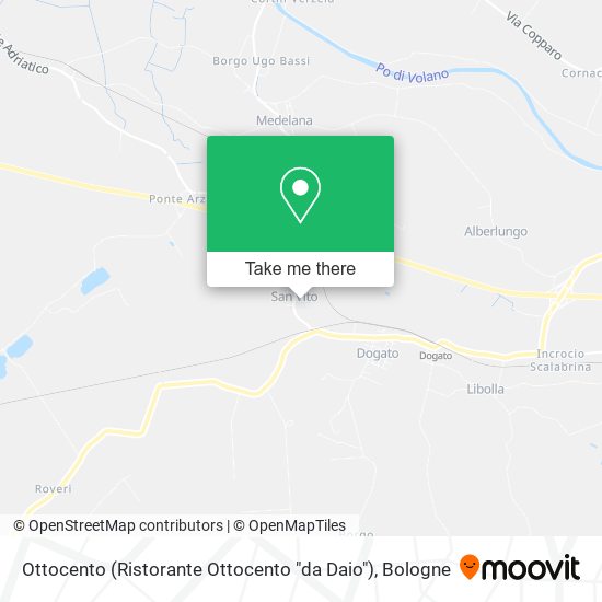 Ottocento (Ristorante Ottocento "da Daio") map