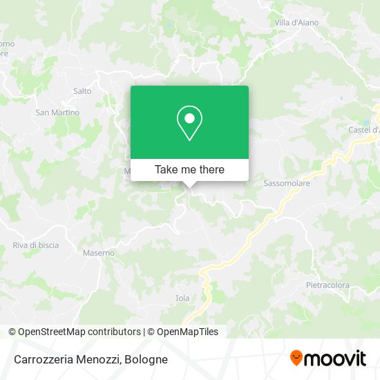 Carrozzeria Menozzi map