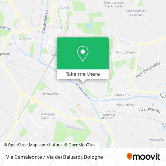 Via Camaleonte / Via dei Baluardi map