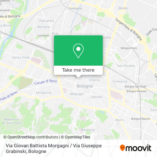Via Giovan Battista Morgagni / Via Giuseppe Grabinski map