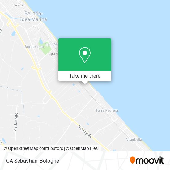 CA Sebastian map