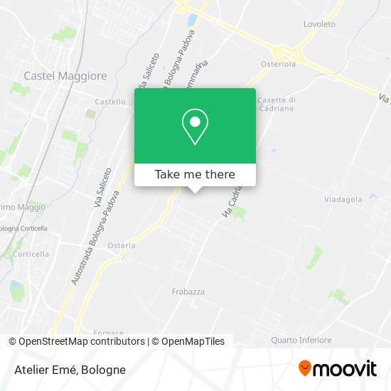 Atelier Emé map