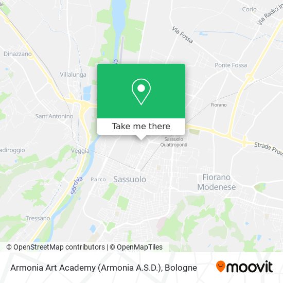 Armonia Art Academy (Armonia A.S.D.) map