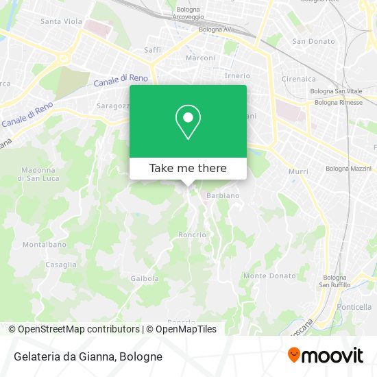 Gelateria da Gianna map