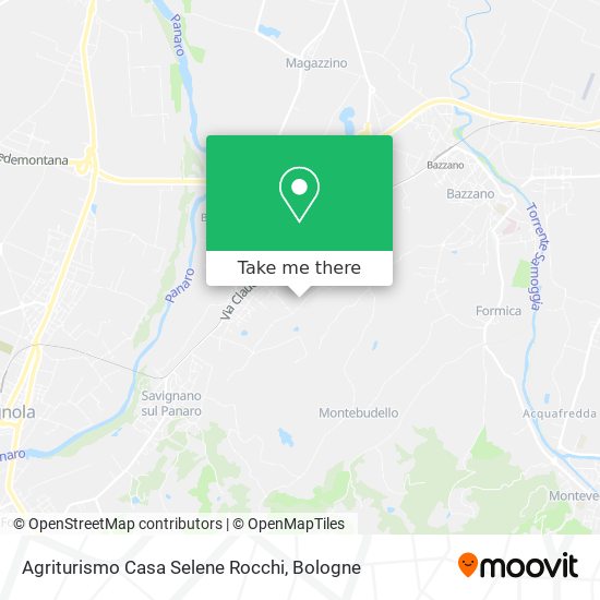 Agriturismo Casa Selene Rocchi map
