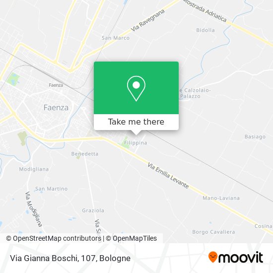 Via Gianna Boschi, 107 map