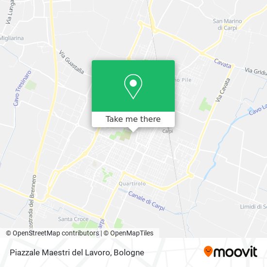 Piazzale Maestri del Lavoro map