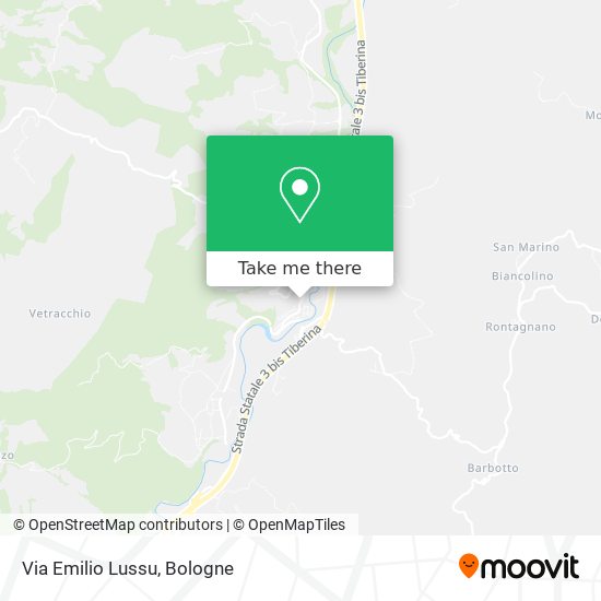 Via Emilio Lussu map