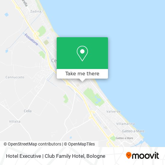 Hotel Executive | Club Family Hotel map