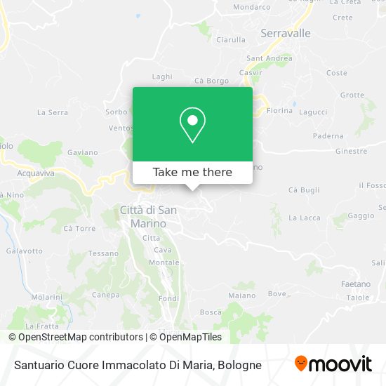 Santuario Cuore Immacolato Di Maria map