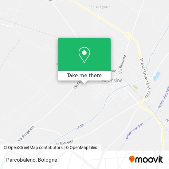 Parcobaleno map