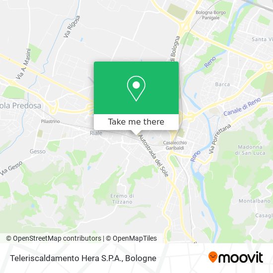 Teleriscaldamento Hera S.P.A. map