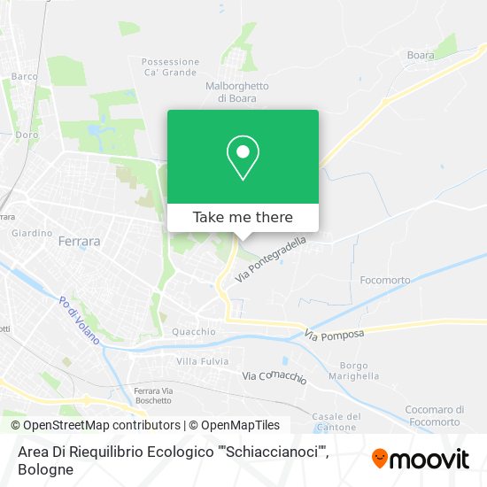 Area Di Riequilibrio Ecologico ""Schiaccianoci"" map