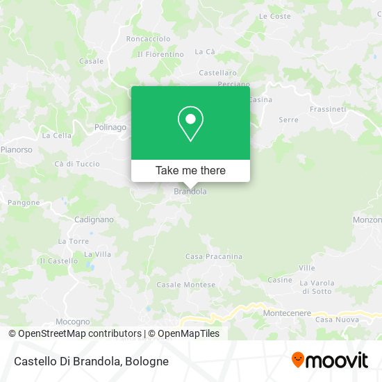 Castello Di Brandola map
