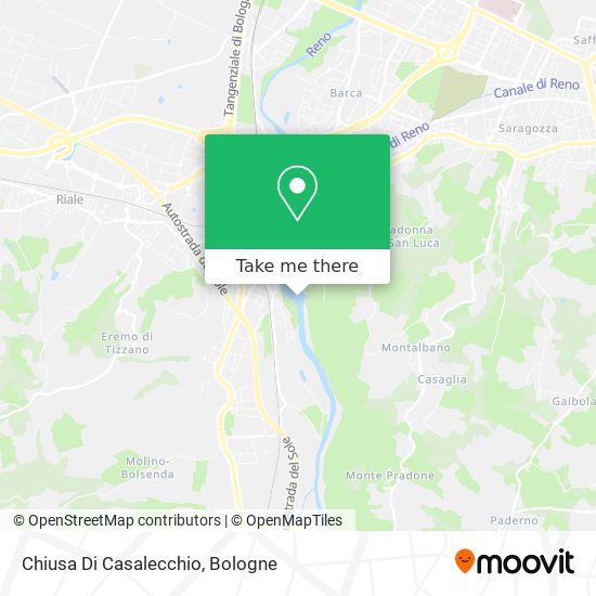 Chiusa Di Casalecchio map