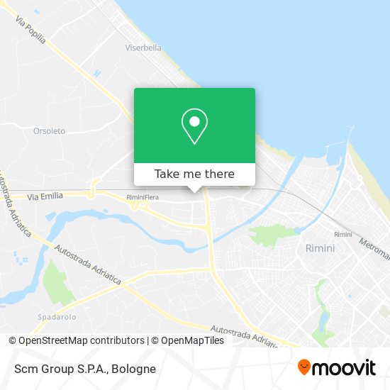 Scm Group S.P.A. map