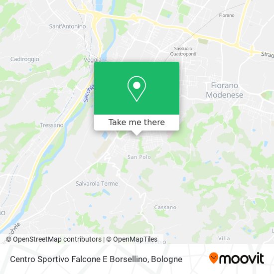 Centro Sportivo Falcone E Borsellino map