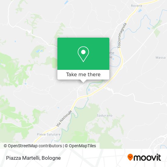 Piazza Martelli map