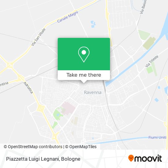 Piazzetta Luigi Legnani map