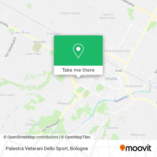 Palestra Veterani Dello Sport map