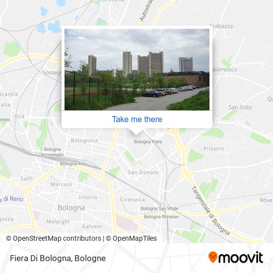 Fiera Di Bologna map