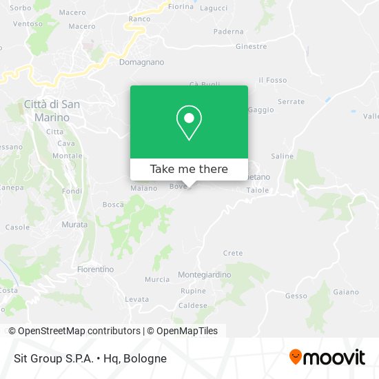 Sit Group S.P.A. • Hq map