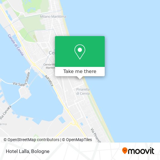 Hotel Lalla map