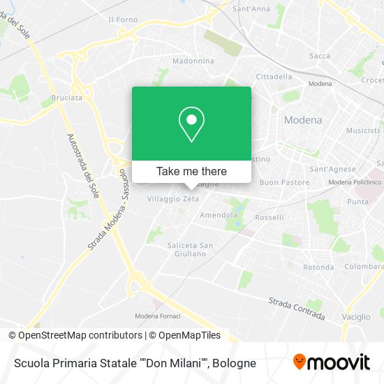 Scuola Primaria Statale ""Don Milani"" map