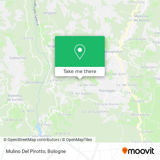 Mulino Del Pirotto map
