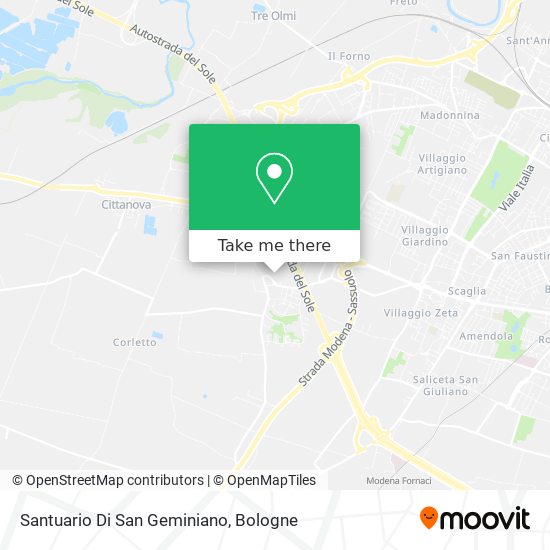 Santuario Di San Geminiano map