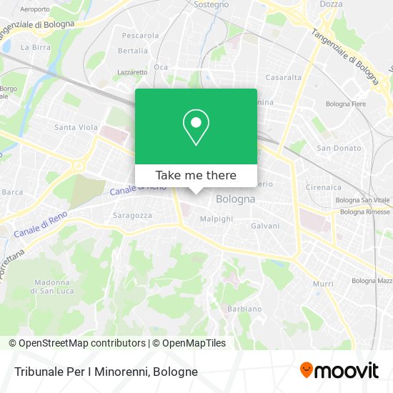 Tribunale Per I Minorenni map