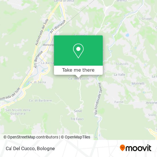 Ca' Del Cucco map