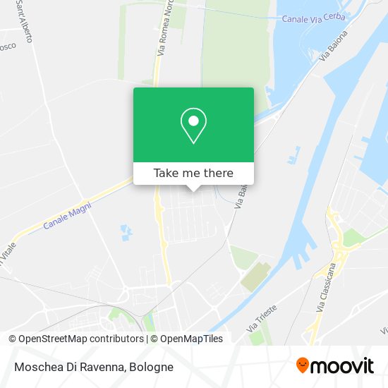 Moschea Di Ravenna map