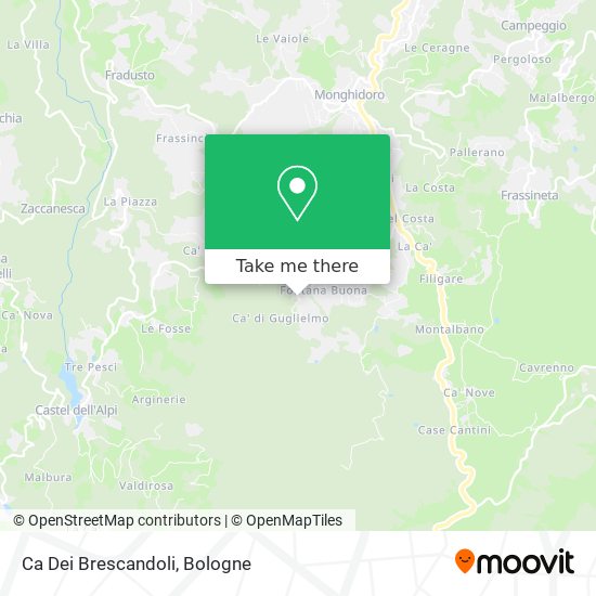 Ca Dei Brescandoli map