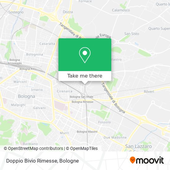 Doppio Bivio Rimesse map