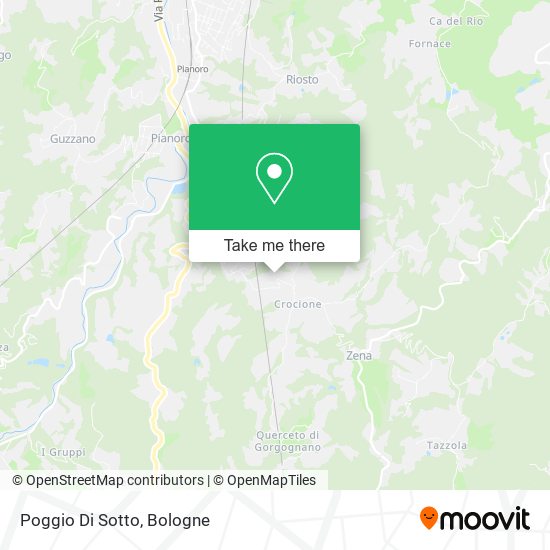 Poggio Di Sotto map
