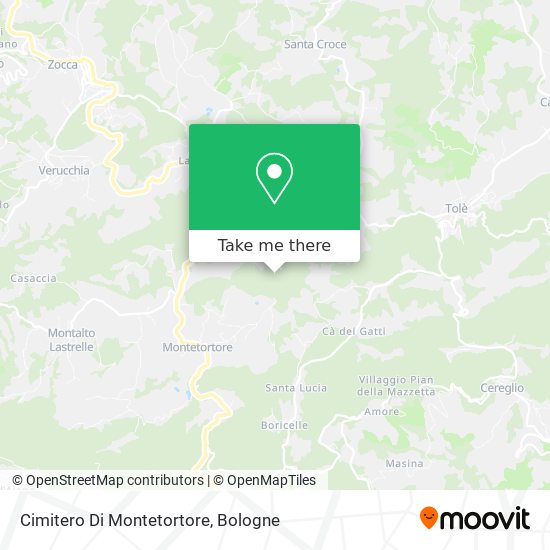 Cimitero Di Montetortore map