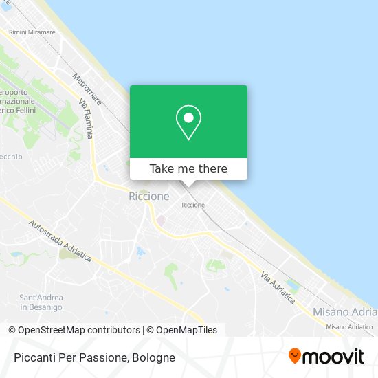 Piccanti Per Passione map