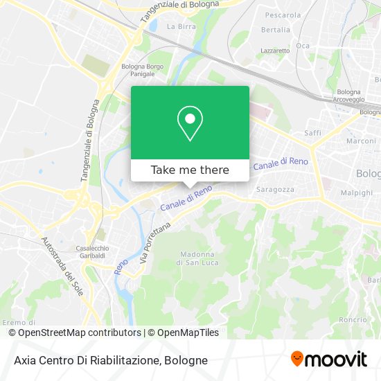Axia Centro Di Riabilitazione map