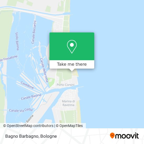 Bagno Barbagno map
