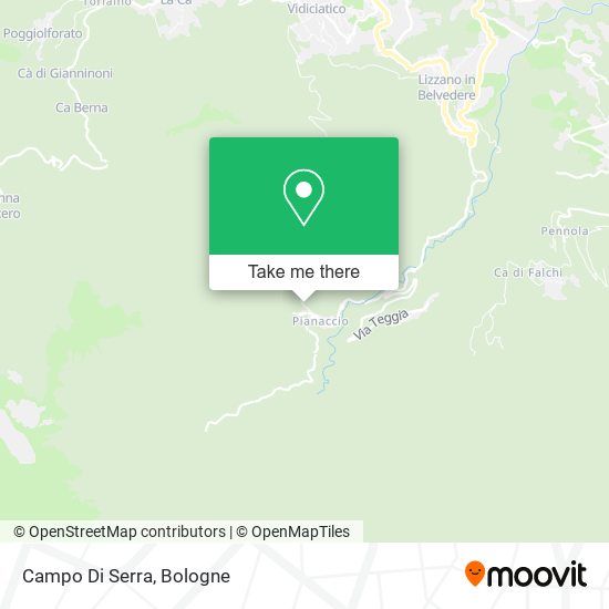 Campo Di Serra map