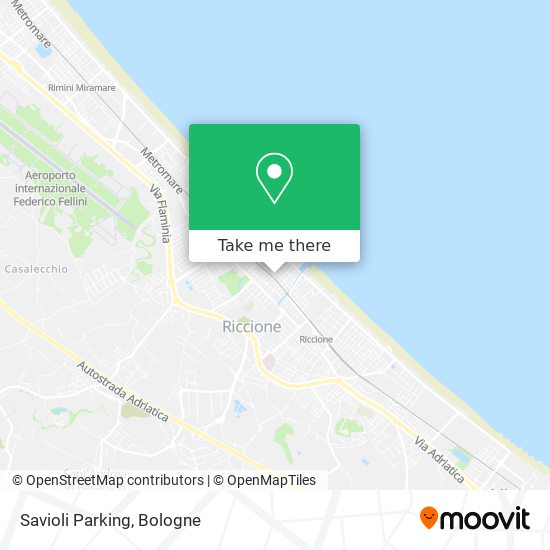 Savioli Parking map