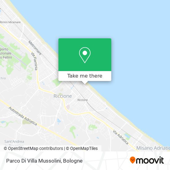 Parco Di Villa Mussolini map