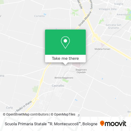 Scuola Primaria Statale ""R. Montecuccoli"" map