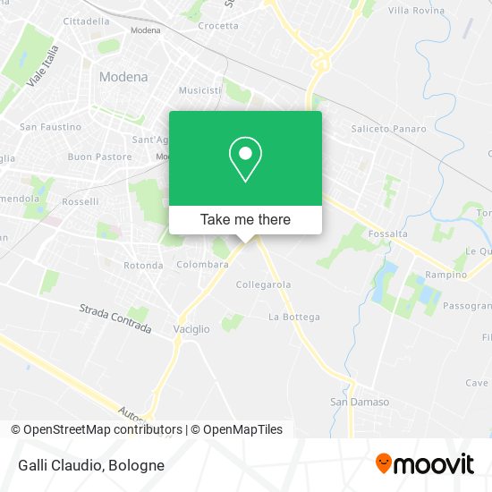 Galli Claudio map