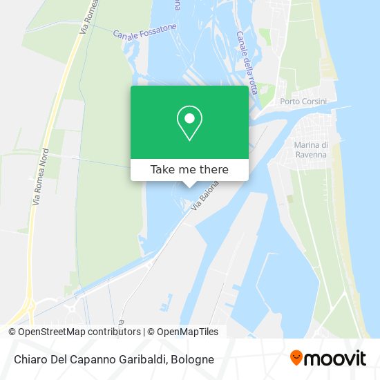 Chiaro Del Capanno Garibaldi map