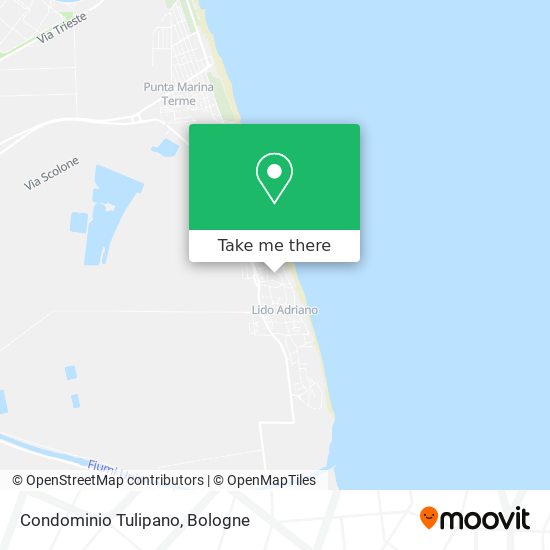 Condominio Tulipano map