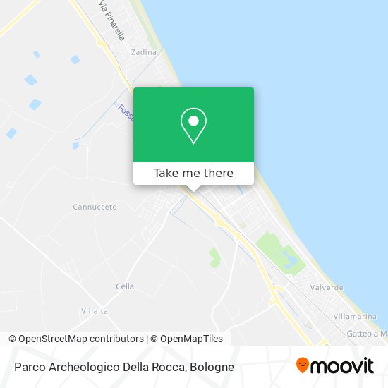 Parco Archeologico Della Rocca map