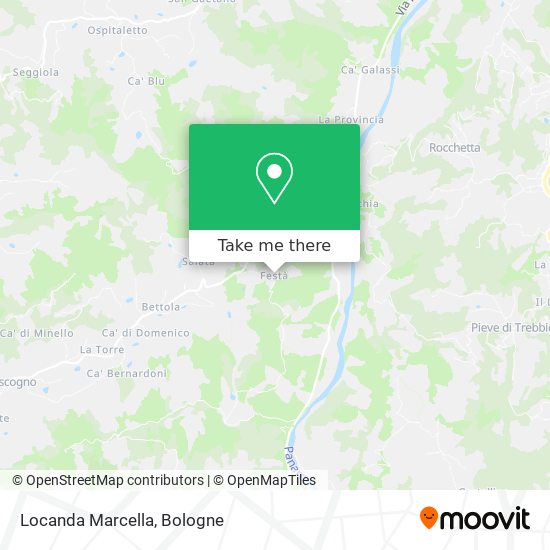 Locanda Marcella map